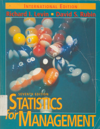 Statistics for Management: seventh edition